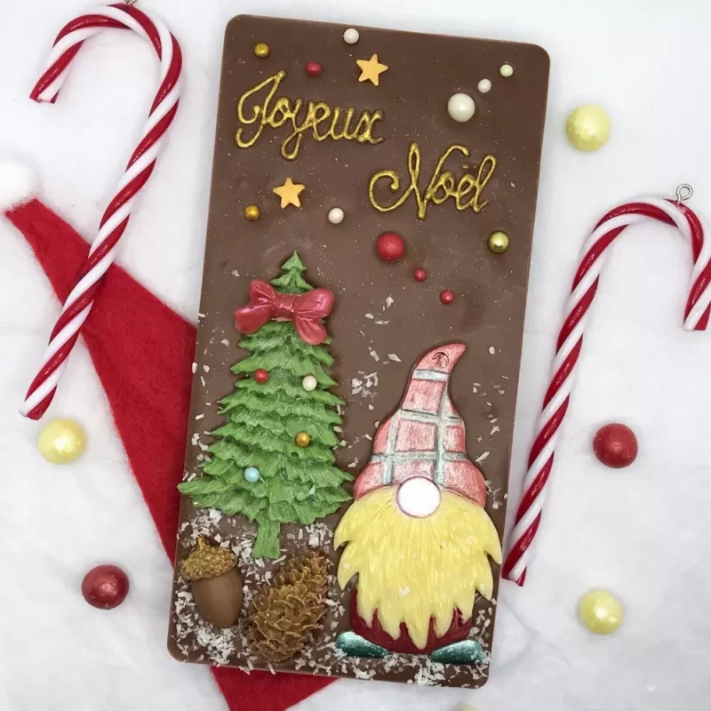 Tablette Noël en chocolats