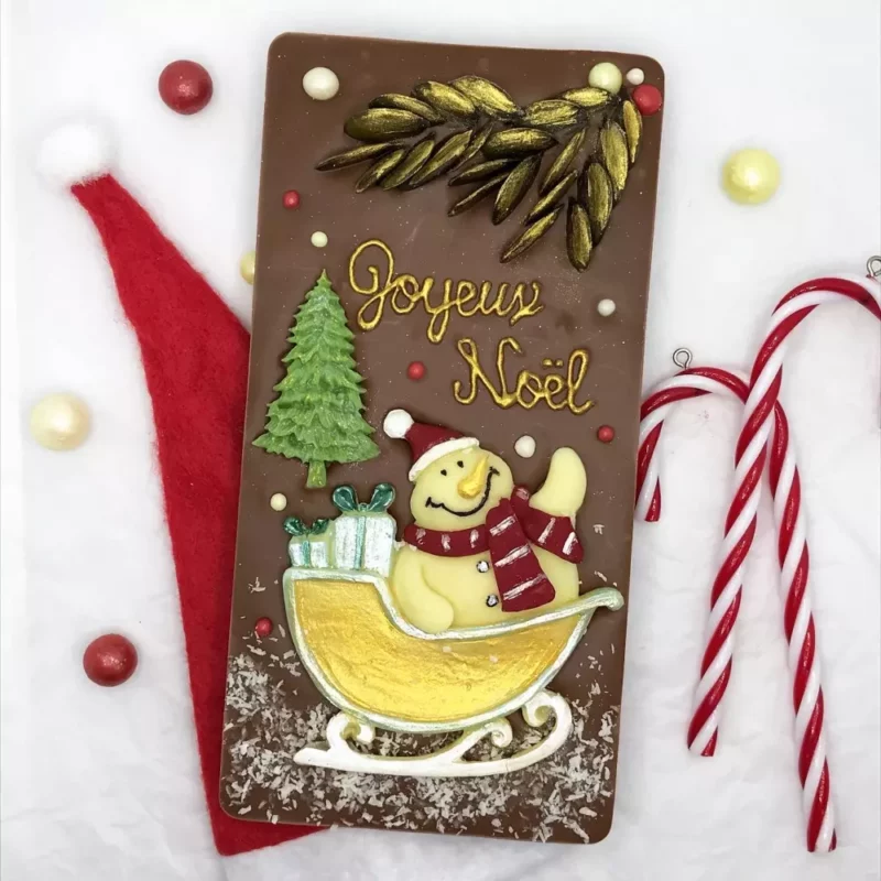 Tablette Noël en chocolats