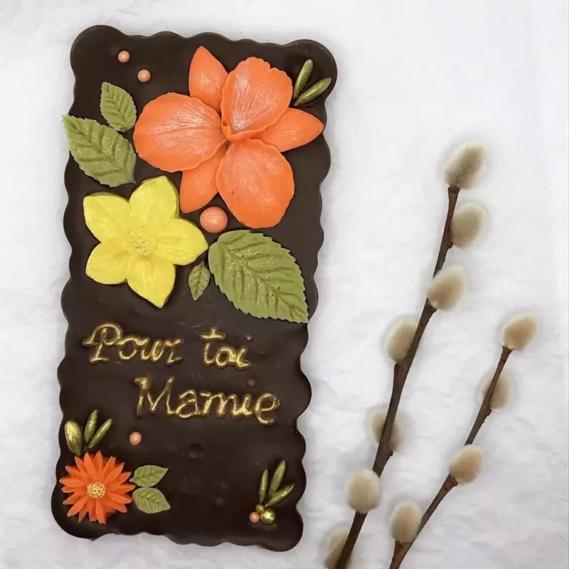 La tablette de chocolat pour la Fête des Grands-Mères