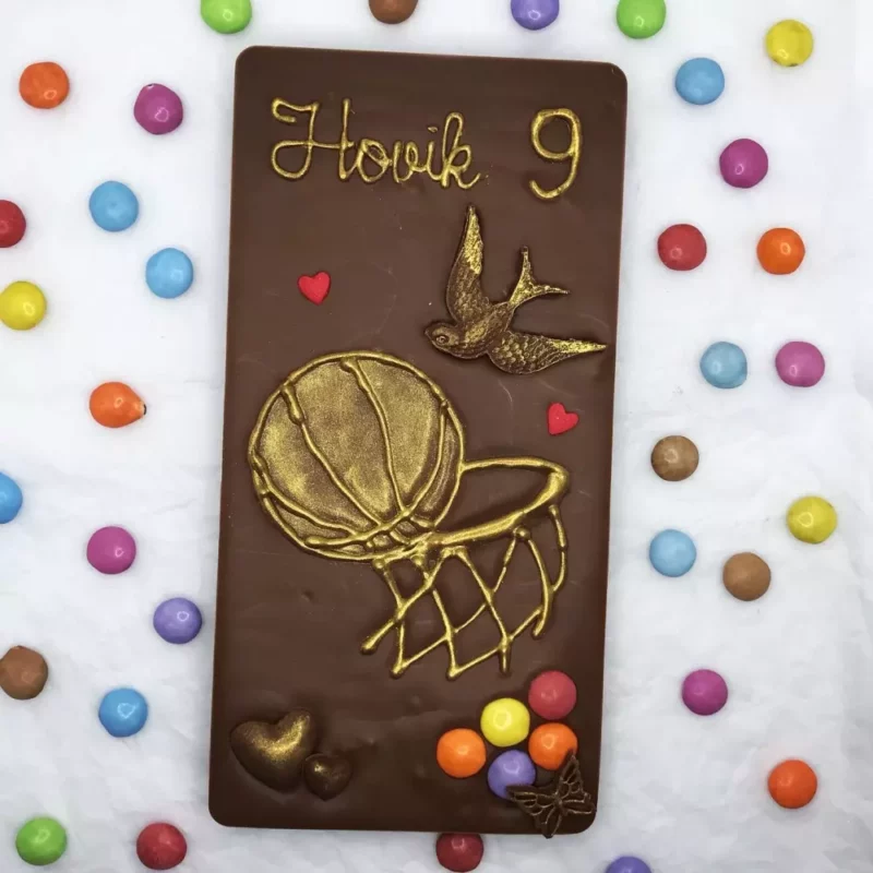 Tablette de chocolat personnalisée pour enfant