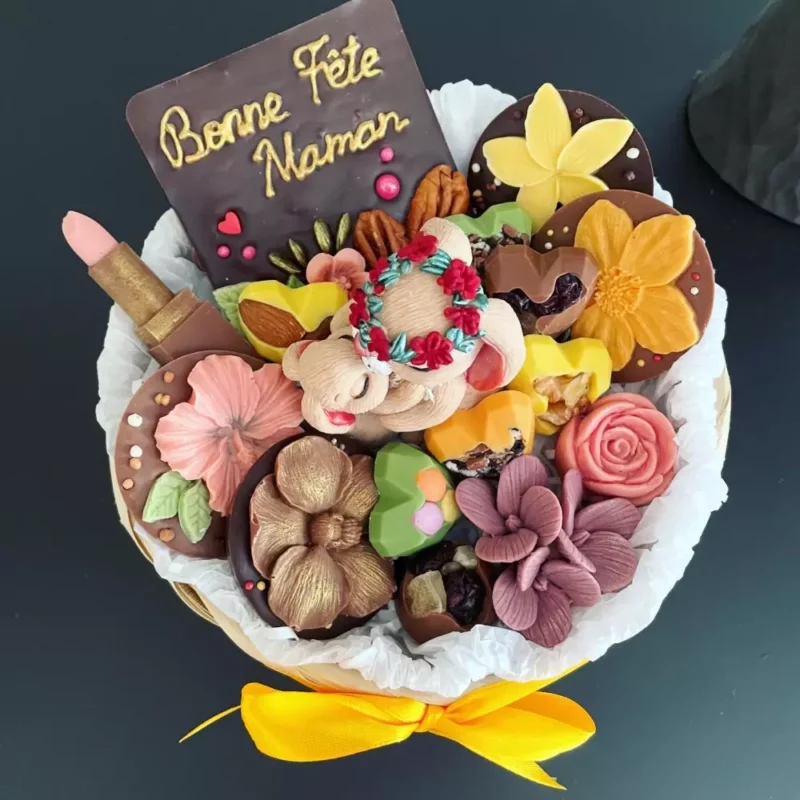 Panier Maman de chocolats