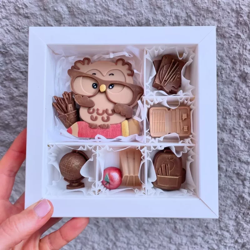 Coffret École de Chocolats est le cadeau parfait pour exprimer votre reconnaissance.