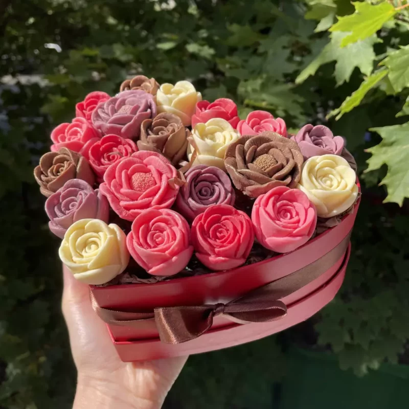 Bouquet de fleurs (coeur)