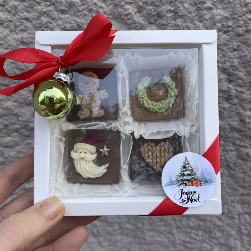 Coffret de chocolats Noël