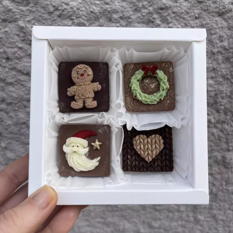 Coffret de chocolats Noël