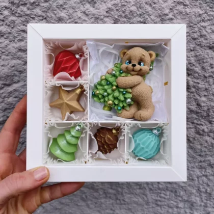 Coffret Noël Ourson