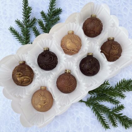 Coffret de boules de Noël