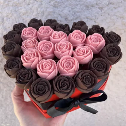 Bouquet de fleurs (coeur)