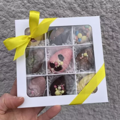 Coffret d’œufs en chocolat