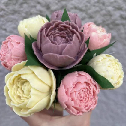 Petit bouquet de pivoines