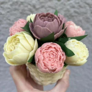 Petit bouquet de pivoines